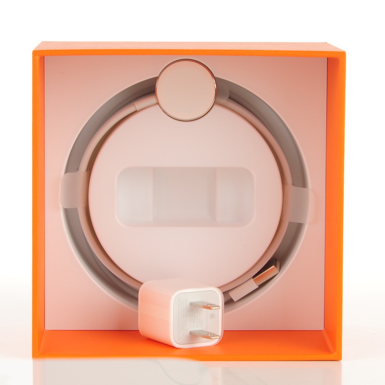Hermes Veau Swift 38mm Apple Watch Double Tour Capucine 6 of 9