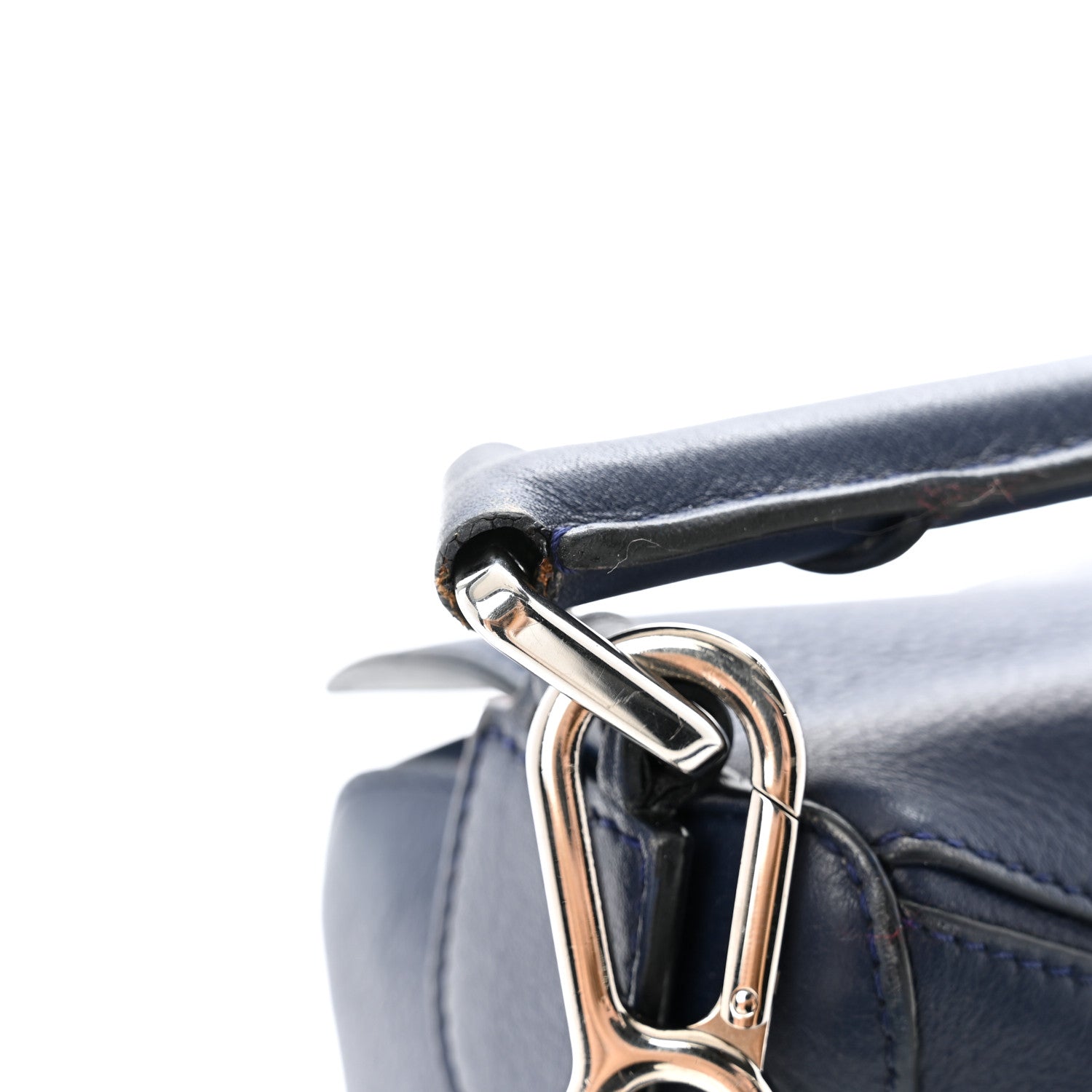 Loewe Calfskin Small Puzzle Bag Marine 15 of 16