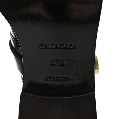 Balenciaga Brushed Calfskin Ceinture Ankle Boots 37.5 Black 6 of 15
