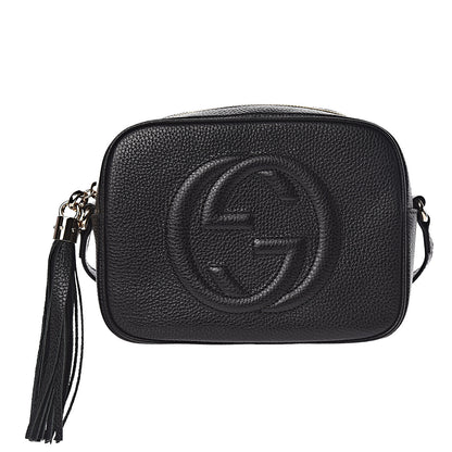 Gucci Pebbled Calfskin Small Soho Disco Bag Black 1 of 10