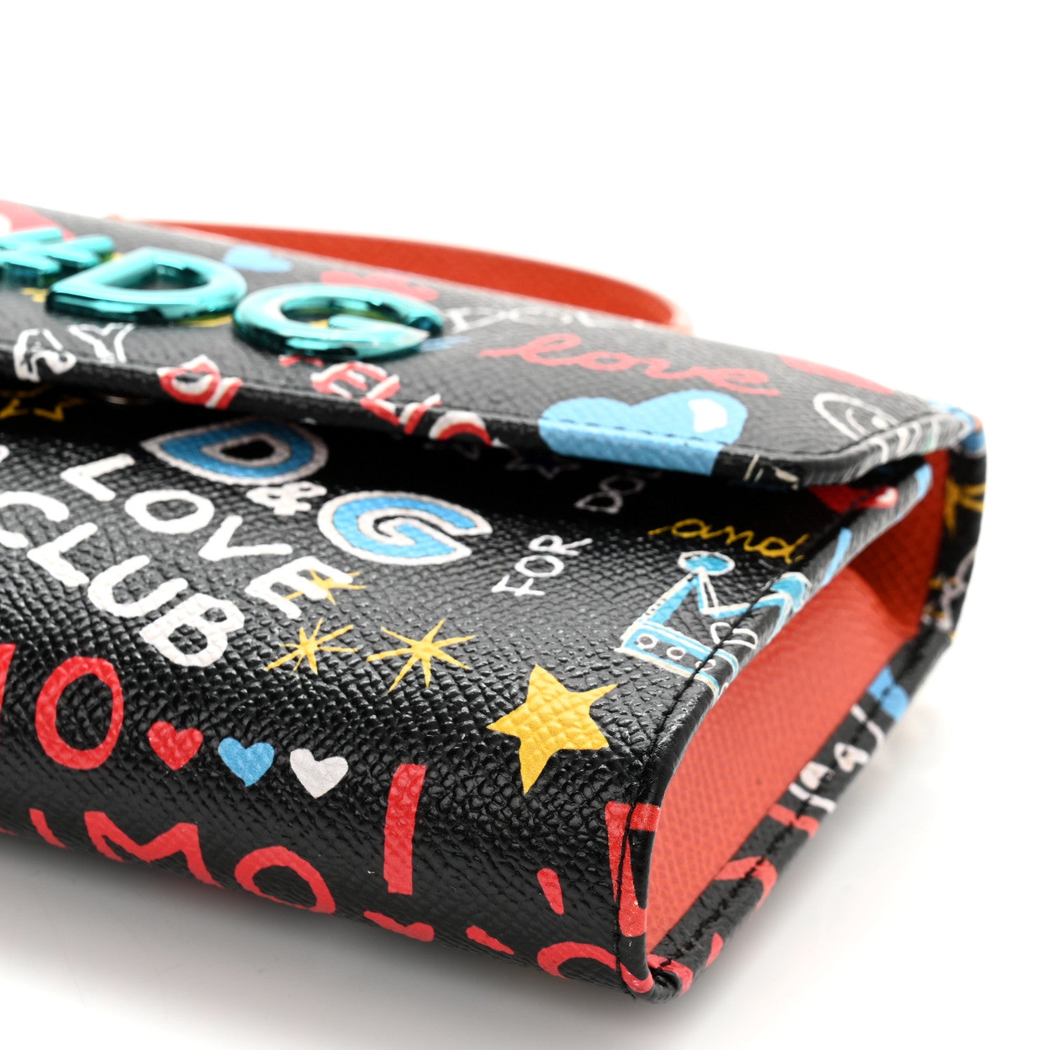 Dolce & Gabbana Dauphine Graffiti Print Mini Sicily Von Satchel Black Multicolor 10 of 10