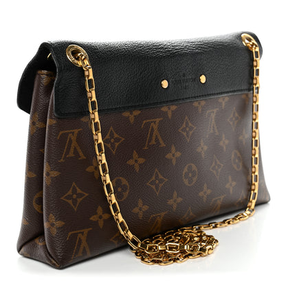 Louis Vuitton Monogram Pallas Chain Black 3 of 10