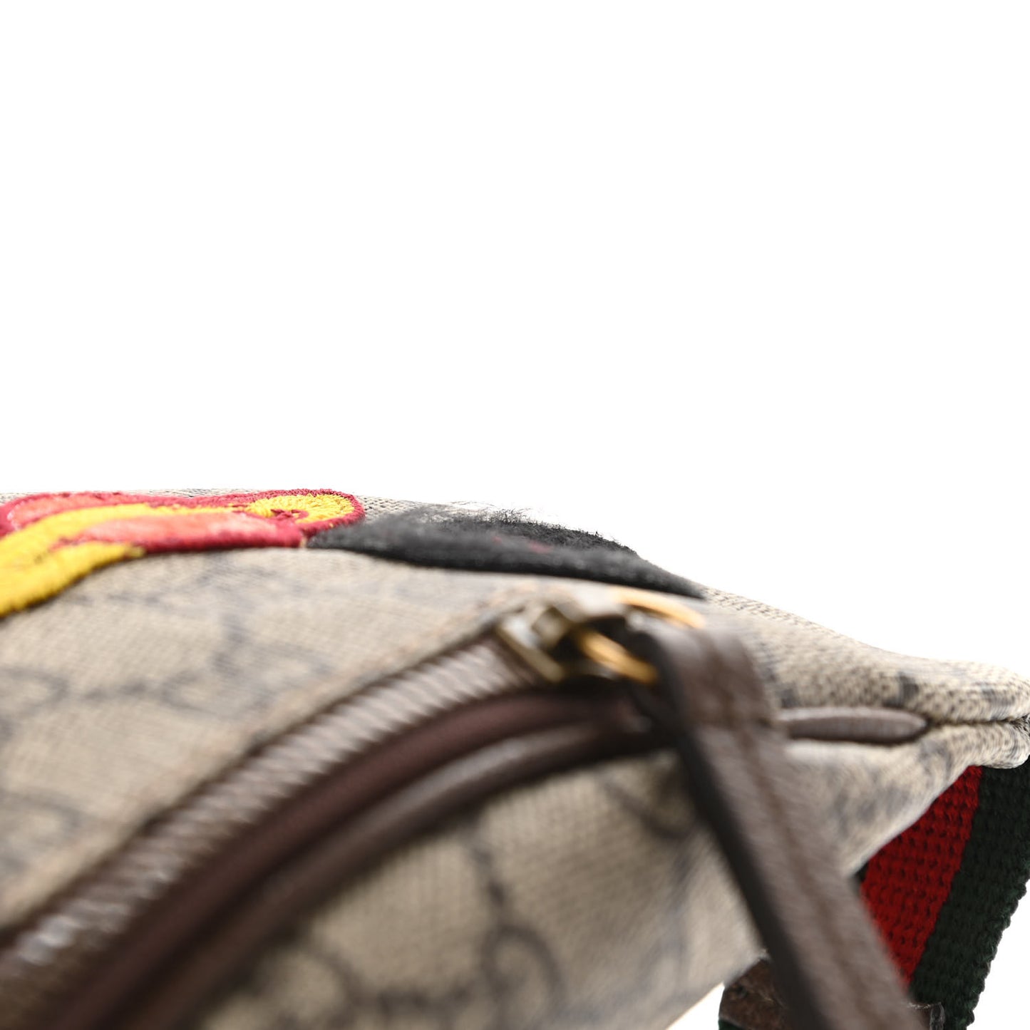 GG Supreme Monogram Courrier Belt Bag Beige New Acero