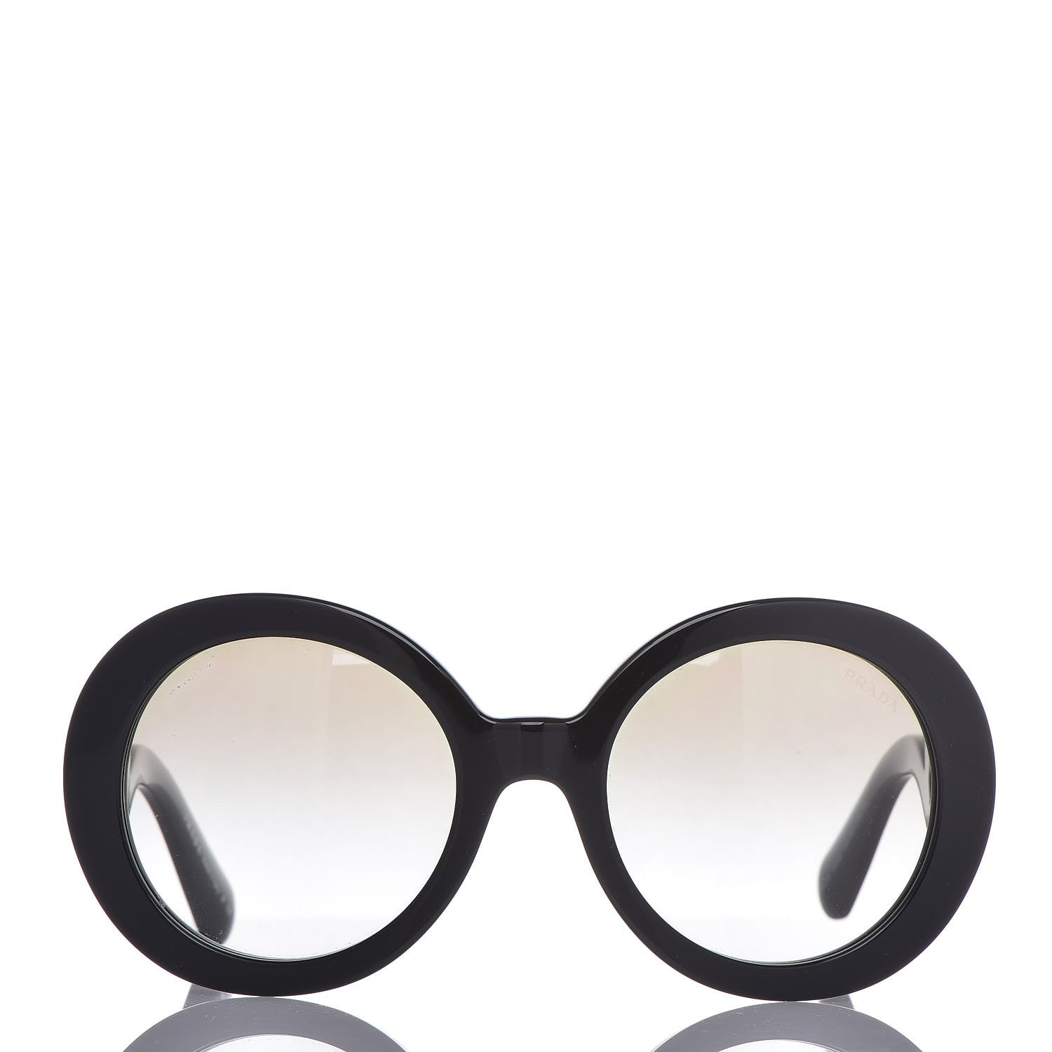 Prada Baroque Sunglasses SPR 27N Black 4 of 7