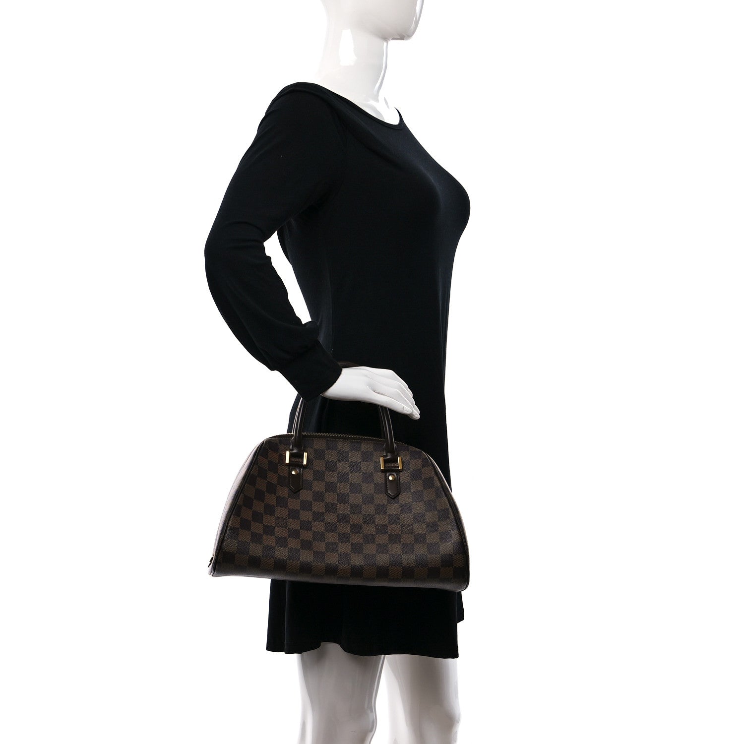 Louis Vuitton Damier Ebene Ribera MM 2 of 10