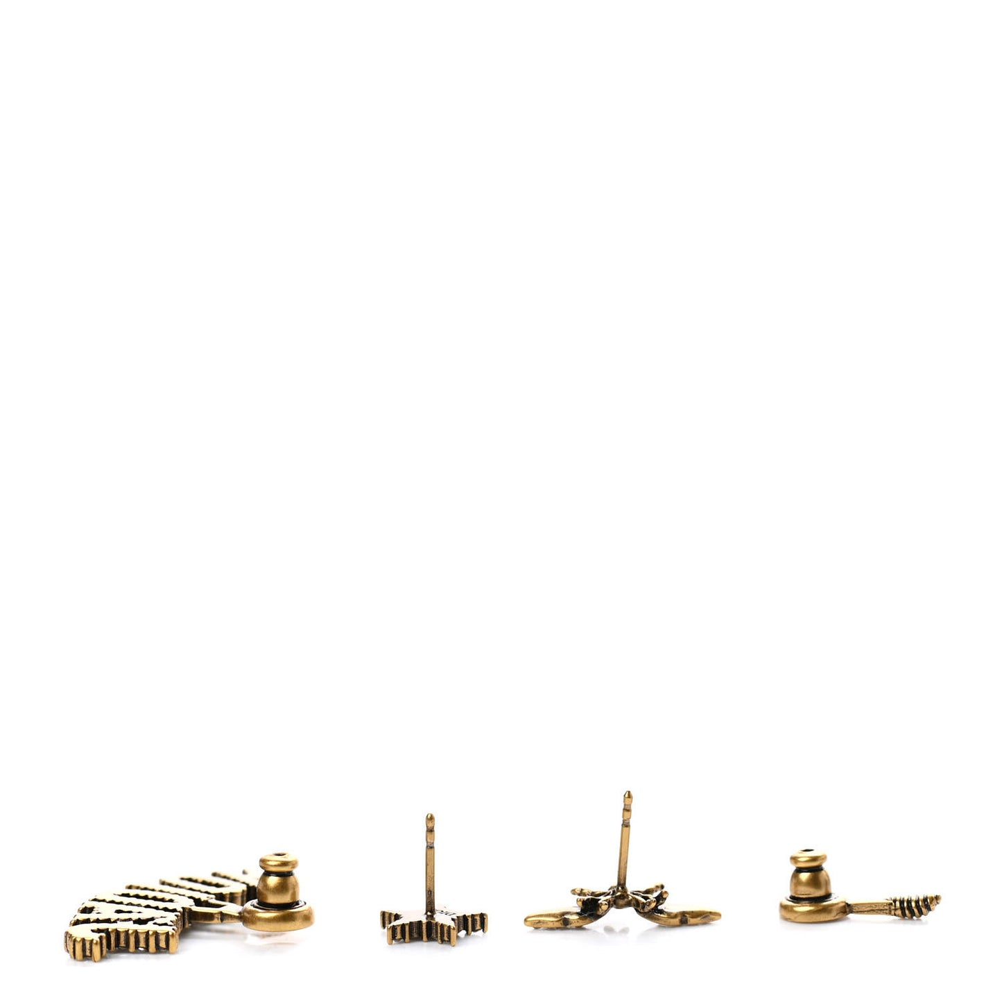 Metal Pearl J'adior Earrings Gold