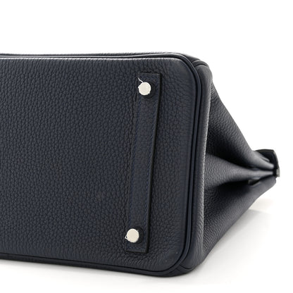 Hermes Togo Birkin 30 Bleu Nuit 10 of 13
