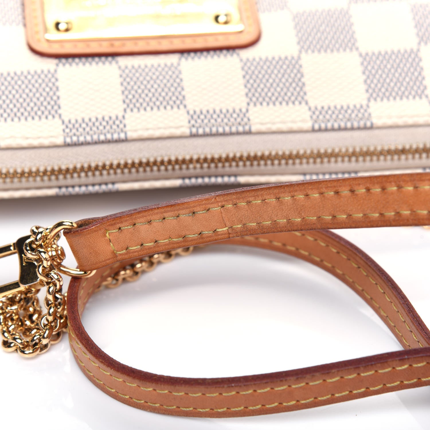 Louis Vuitton Damier Azur Eva Clutch 22 of 22
