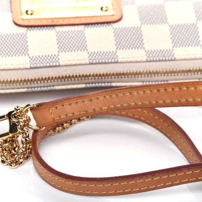 Louis Vuitton Damier Azur Eva Clutch 22 of 22