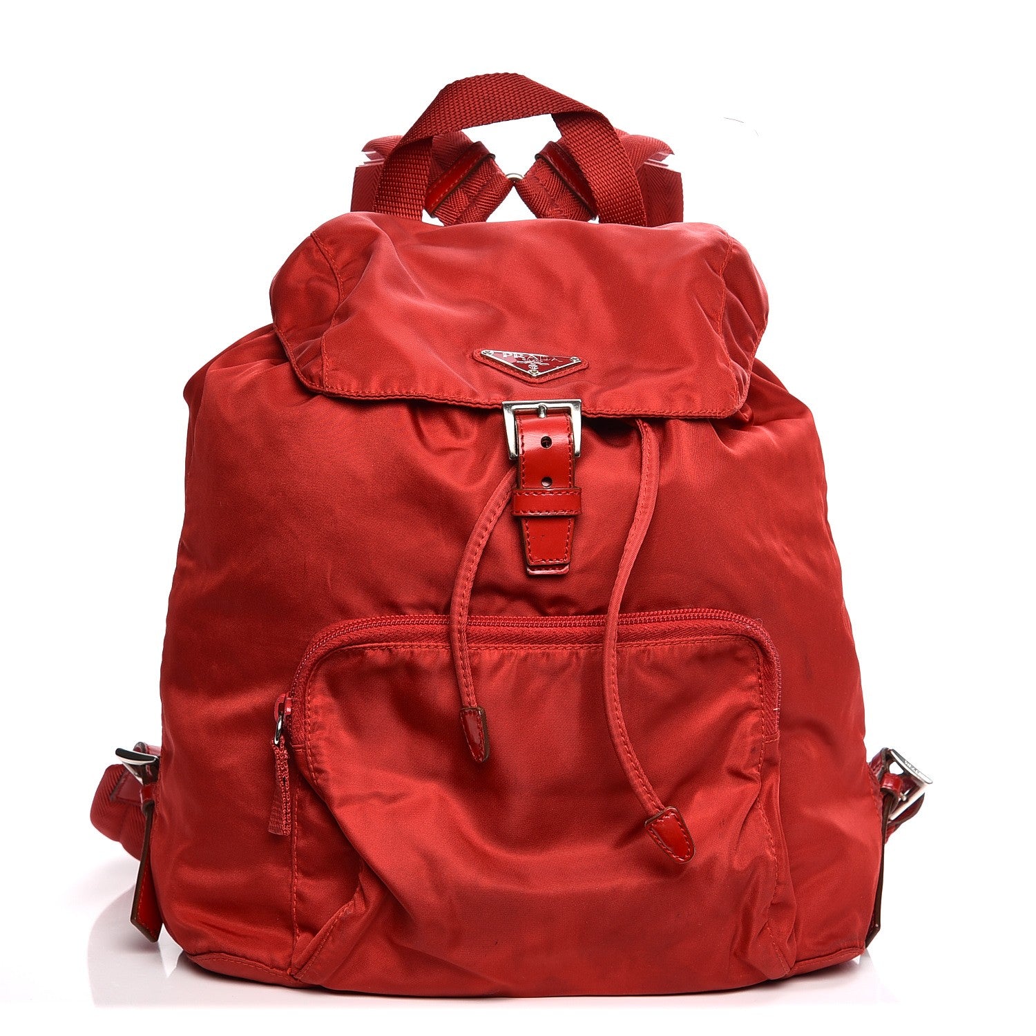 Prada Nylon Vela Medium Backpack Rosso 1 of 12