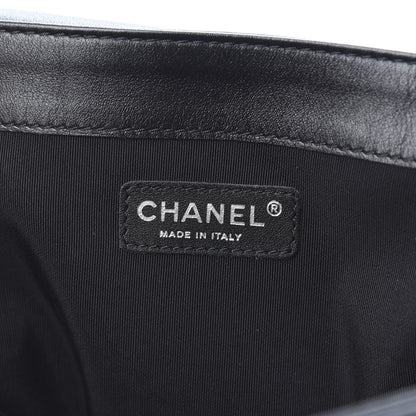 Chanel Calfskin Enchained XL Boy Flap Black 6 of 12