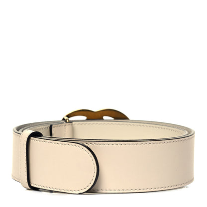 Gucci Calfskin Double G 40mm Belt 90 36 Mystic White 2 of 4