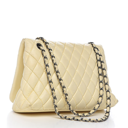 Chanel Lambskin Large New Bubble Flap Ivory 3 of 15