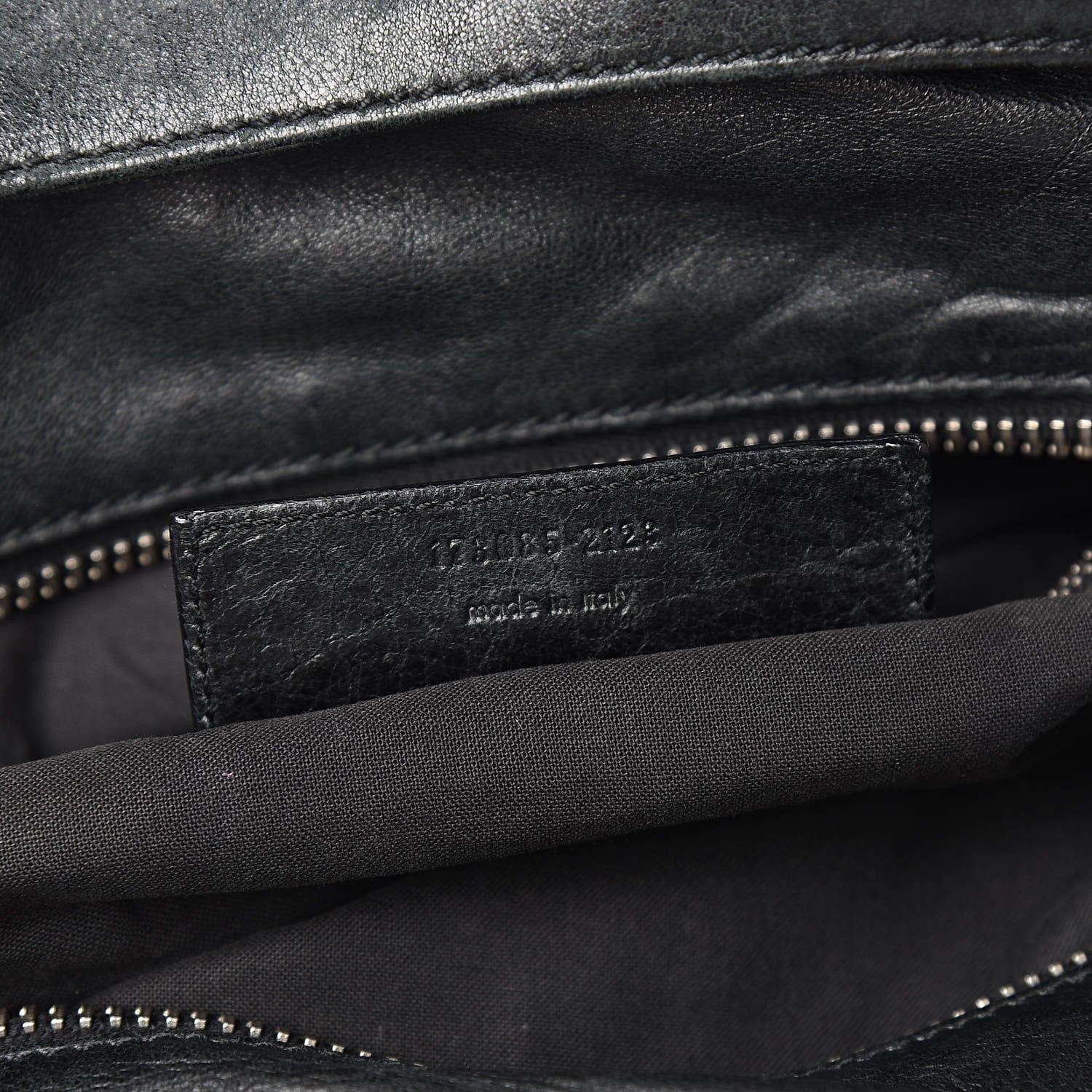 Balenciaga Agneau Giant 21 Silver Hardware Brief Black 7 of 17