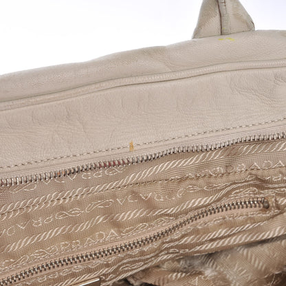 Prada Vitello Bauletto Talco 16 of 28