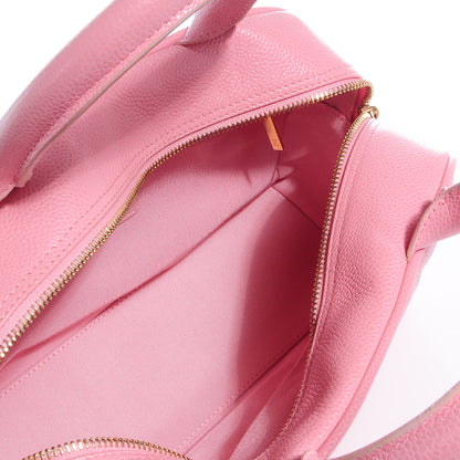 Chanel Caviar Quilted Small Bowler Pink 6 of 8