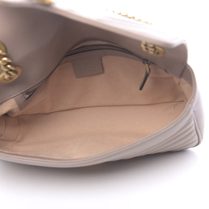 Gucci Calfskin Matelasse Small GG Marmont Shoulder Bag Porcelain Rose 5 of 10