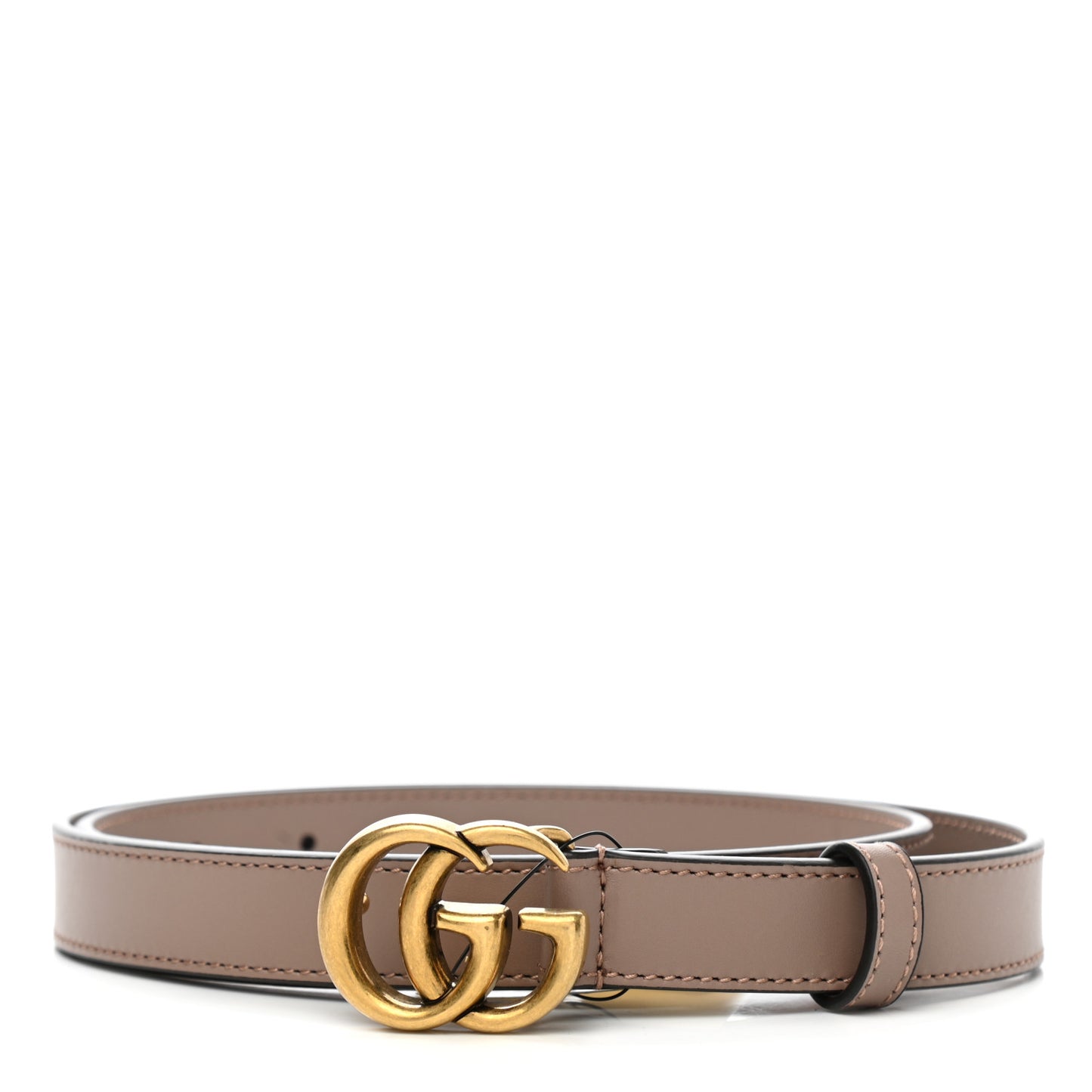 Calfskin Double G 20mm Belt 80 32 Porcelain Rose