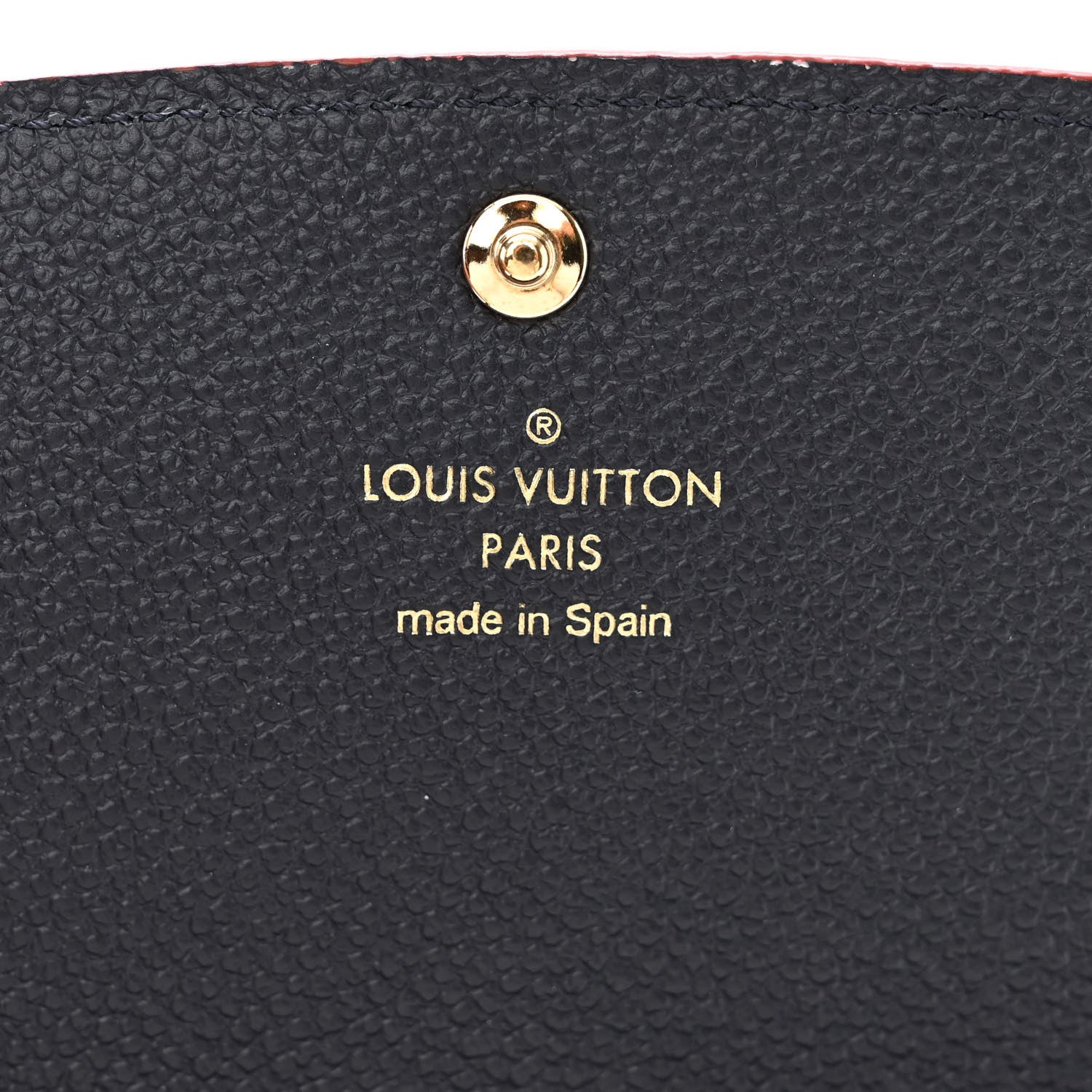Louis Vuitton LOUIS VUITTON Empreinte Emilie Wallet Marine Rouge 6 of 8