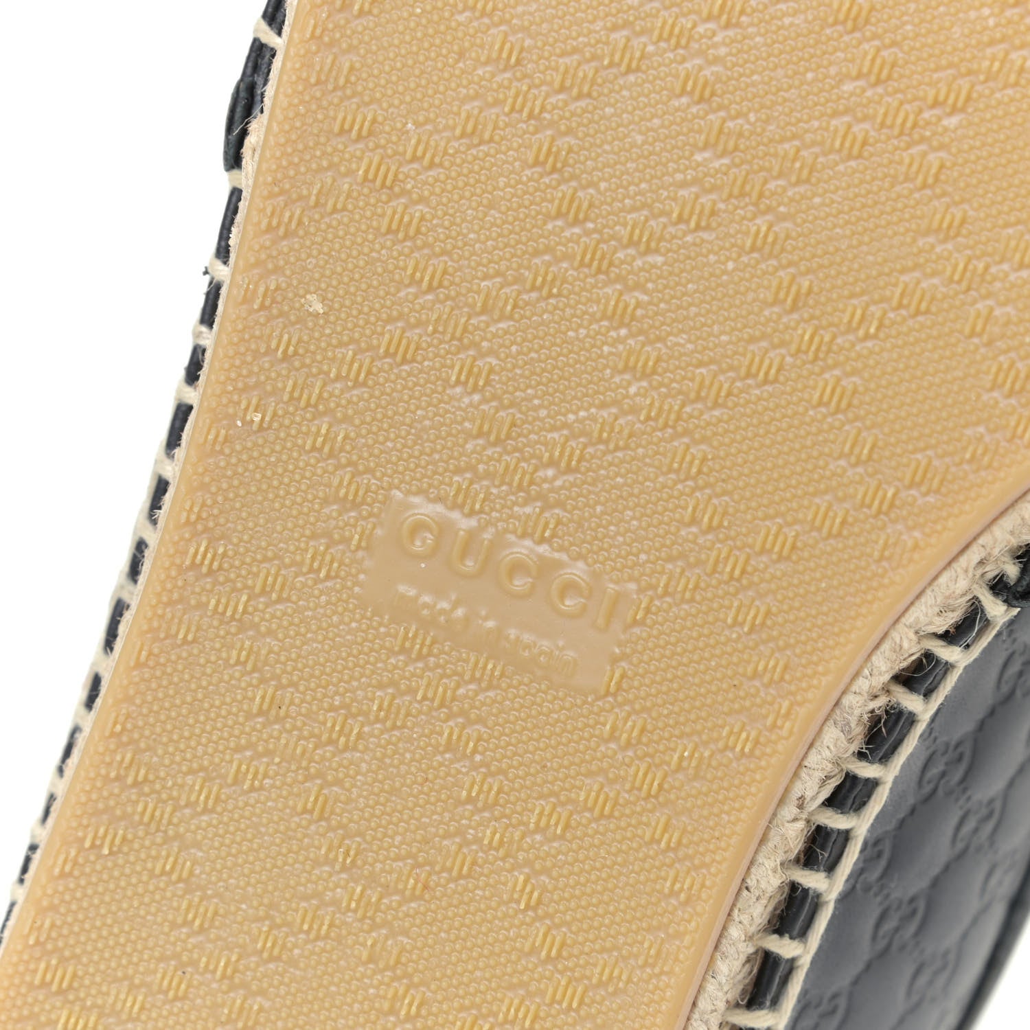 Gucci Microguccissima Signature Espadrilles 40 Black 6 of 6