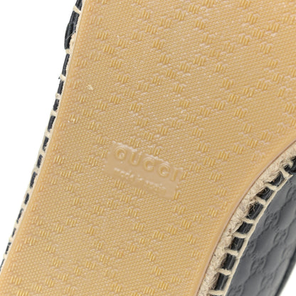 Gucci Microguccissima Signature Espadrilles 40 Black 6 of 6
