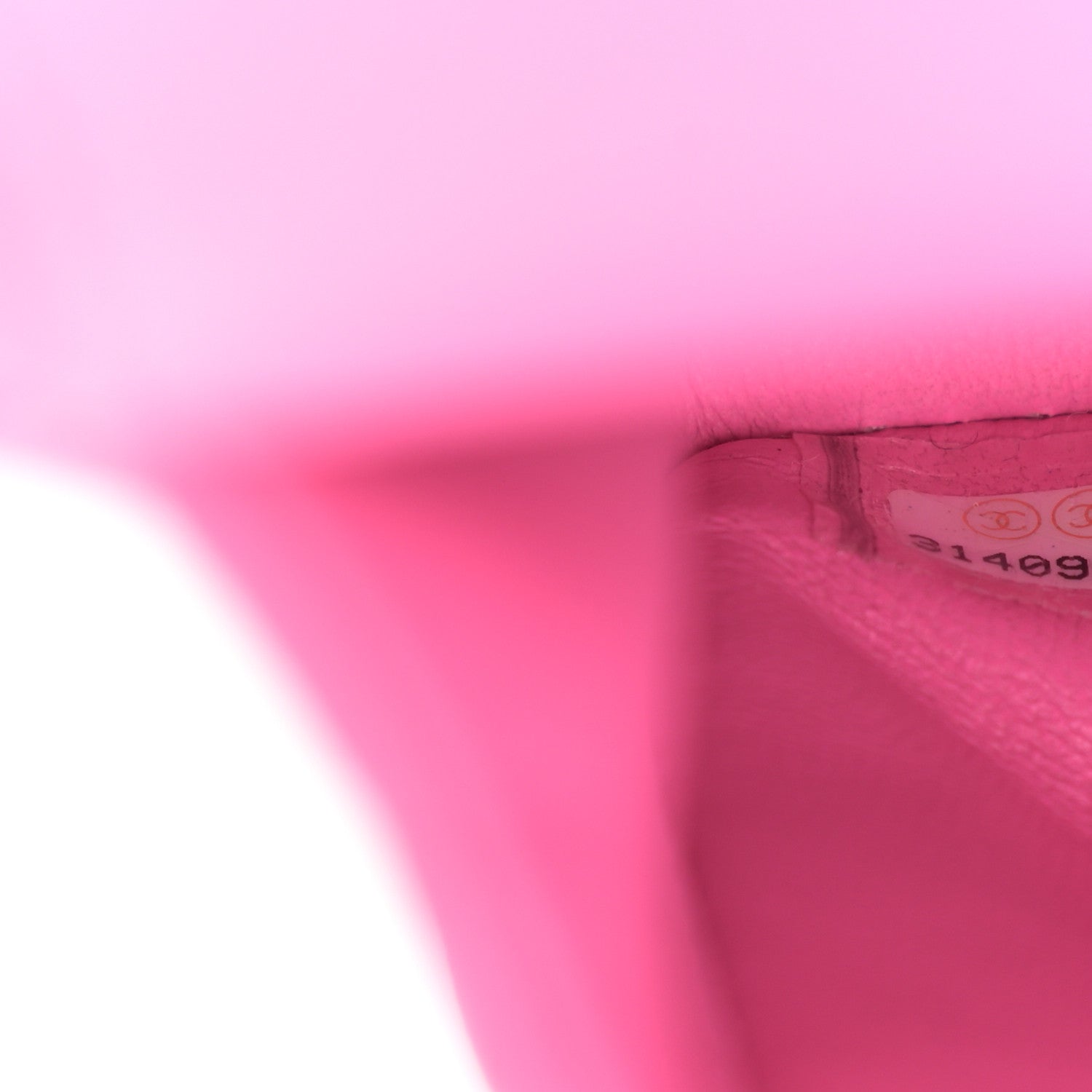 Chanel Lambskin Quilted Medium Double Flap Neon Pink 7 of 12