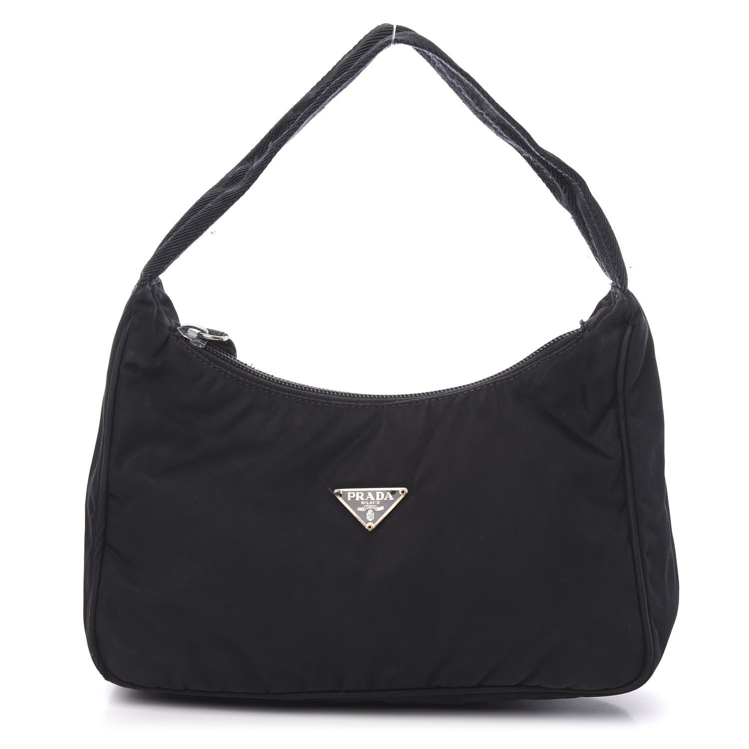 Prada Tessuto Nylon Sport Shoulder Bag Black 1 of 12