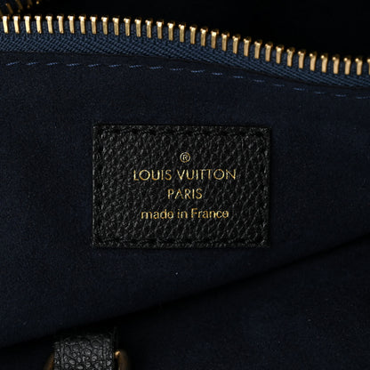 Louis Vuitton Empreinte Monogram Giant Neverfull MM Black 7 of 10