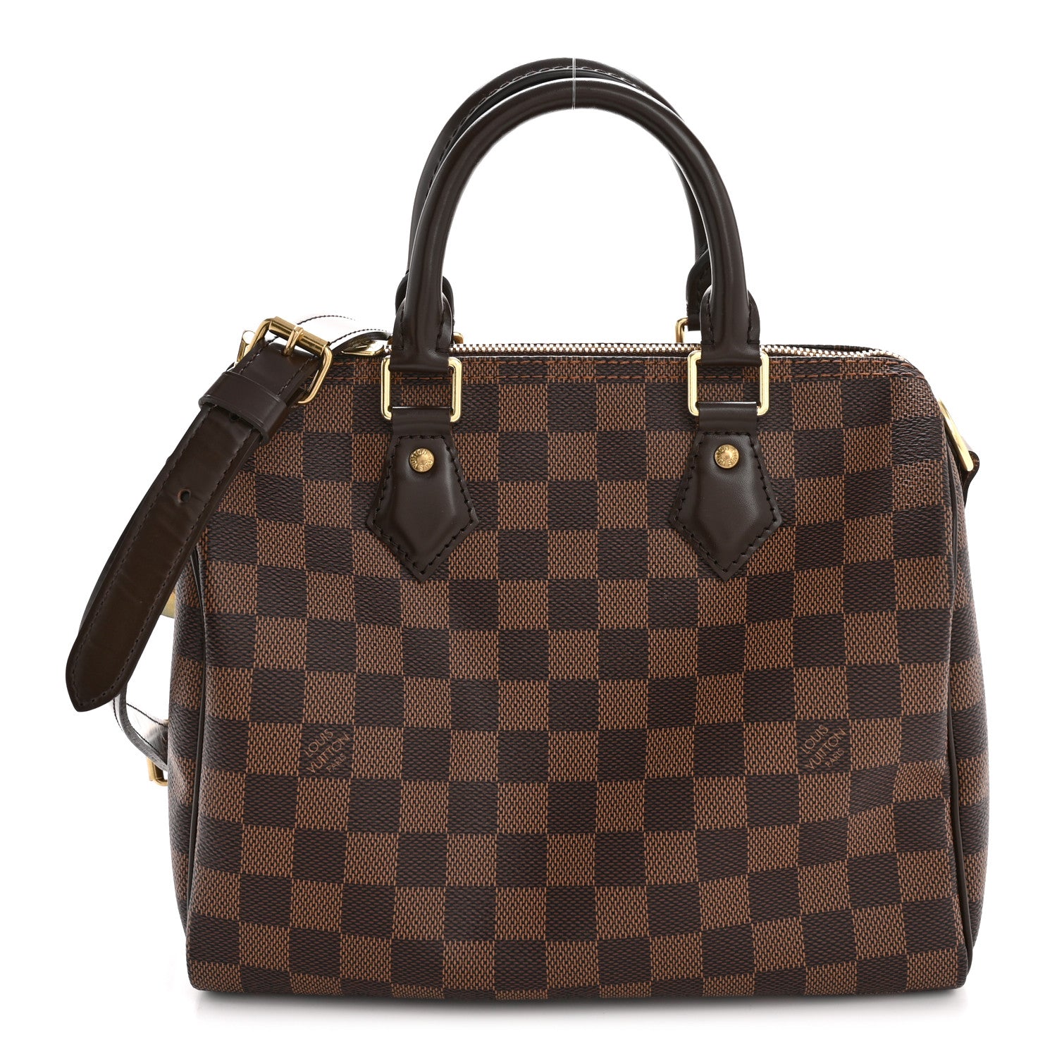 Louis Vuitton Damier Ebene Speedy Bandouliere 25 1 of 12