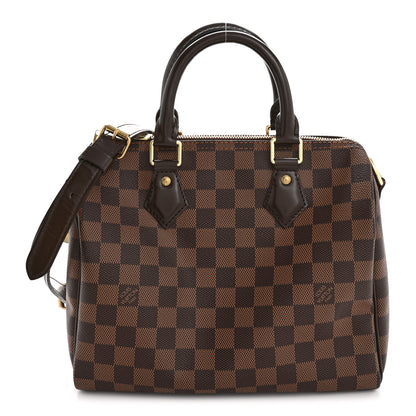 Louis Vuitton Damier Ebene Speedy Bandouliere 25 1 of 12