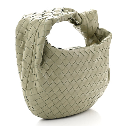 Bottega Veneta Nappa Intrecciato Teen Jodie Hobo Travertine 3 of 12