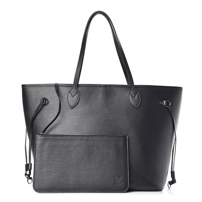 Louis Vuitton Epi Neverfull MM Black 1 of 13