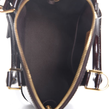 Louis Vuitton Vernis Alma BB Amarante 5 of 7