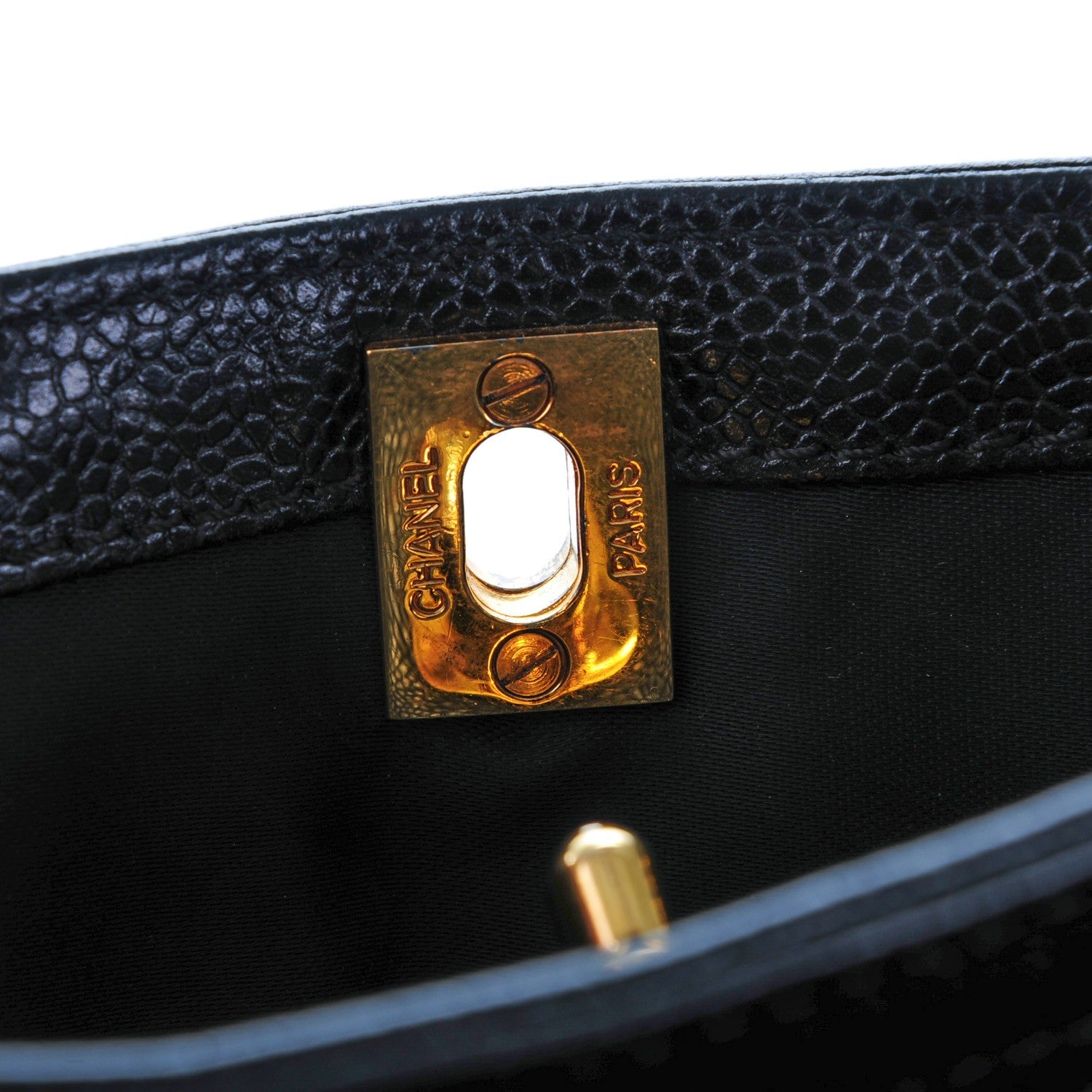 Chanel Caviar Shopper Tote Black 7 of 8