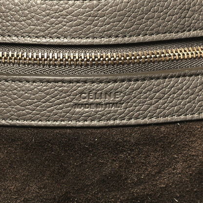Celine Soft Grained Calfskin Small Belt Cabas Phantom Taupe 6 of 9