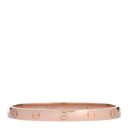 Cartier 18K Pink Gold LOVE Bracelet 17 1 of 7