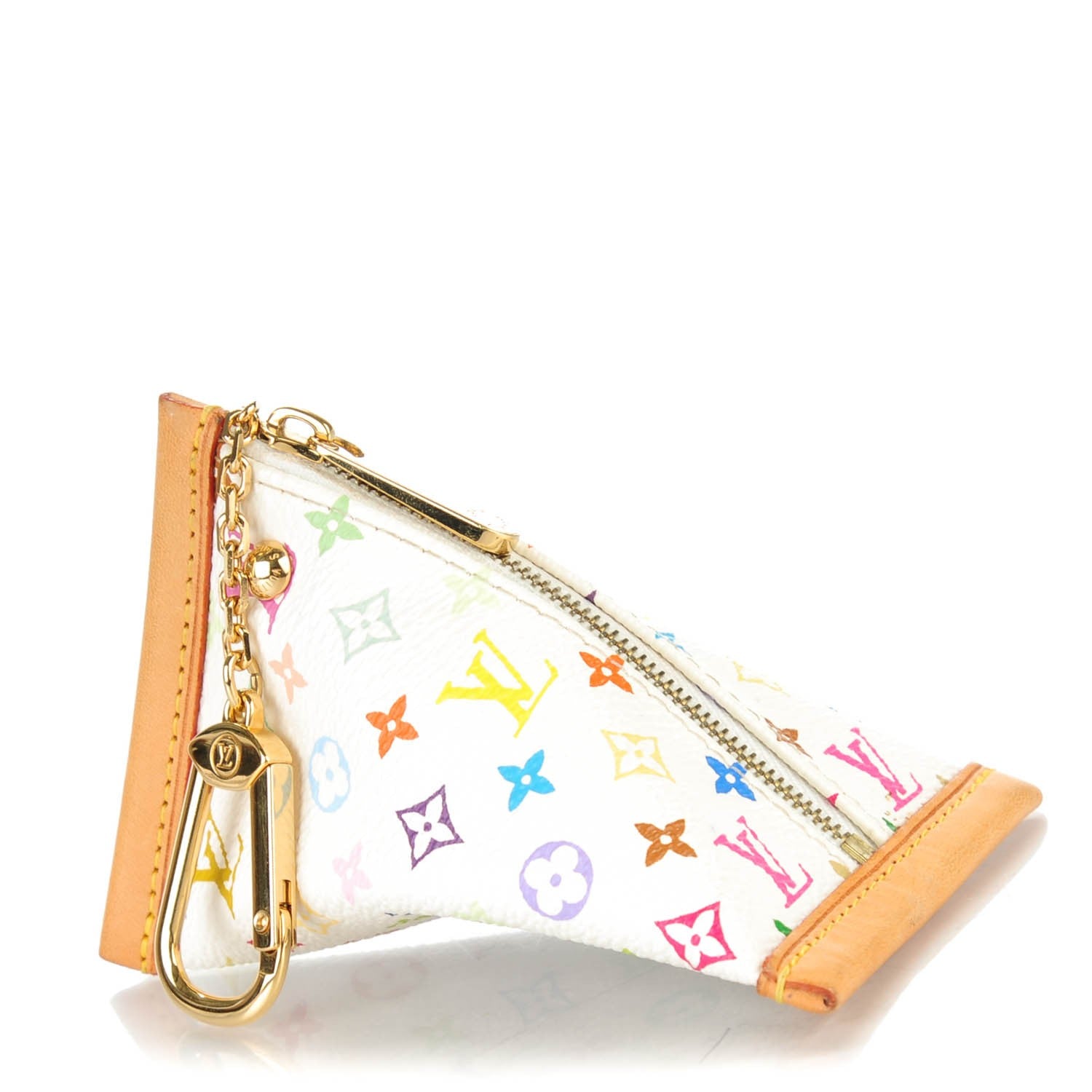 Louis Vuitton Monogram Multicolor Berlingot Coin Purse White 1 of 5