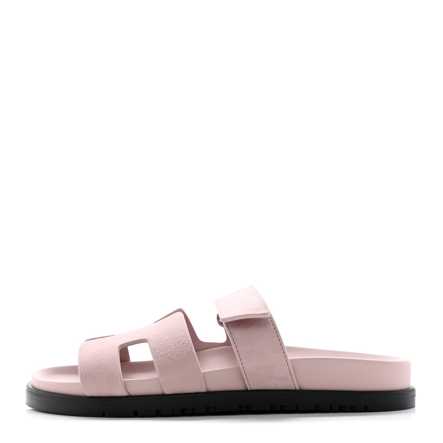 Suede Goatskin Womens Chypre Sandals 36 Rose Porcelaine