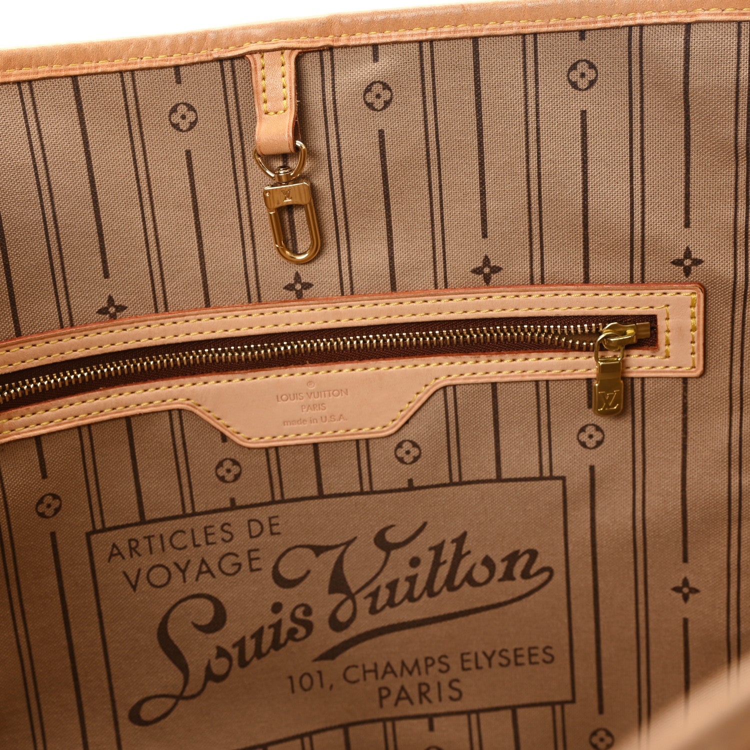 Louis Vuitton Monogram Neverfull MM 6 of 11