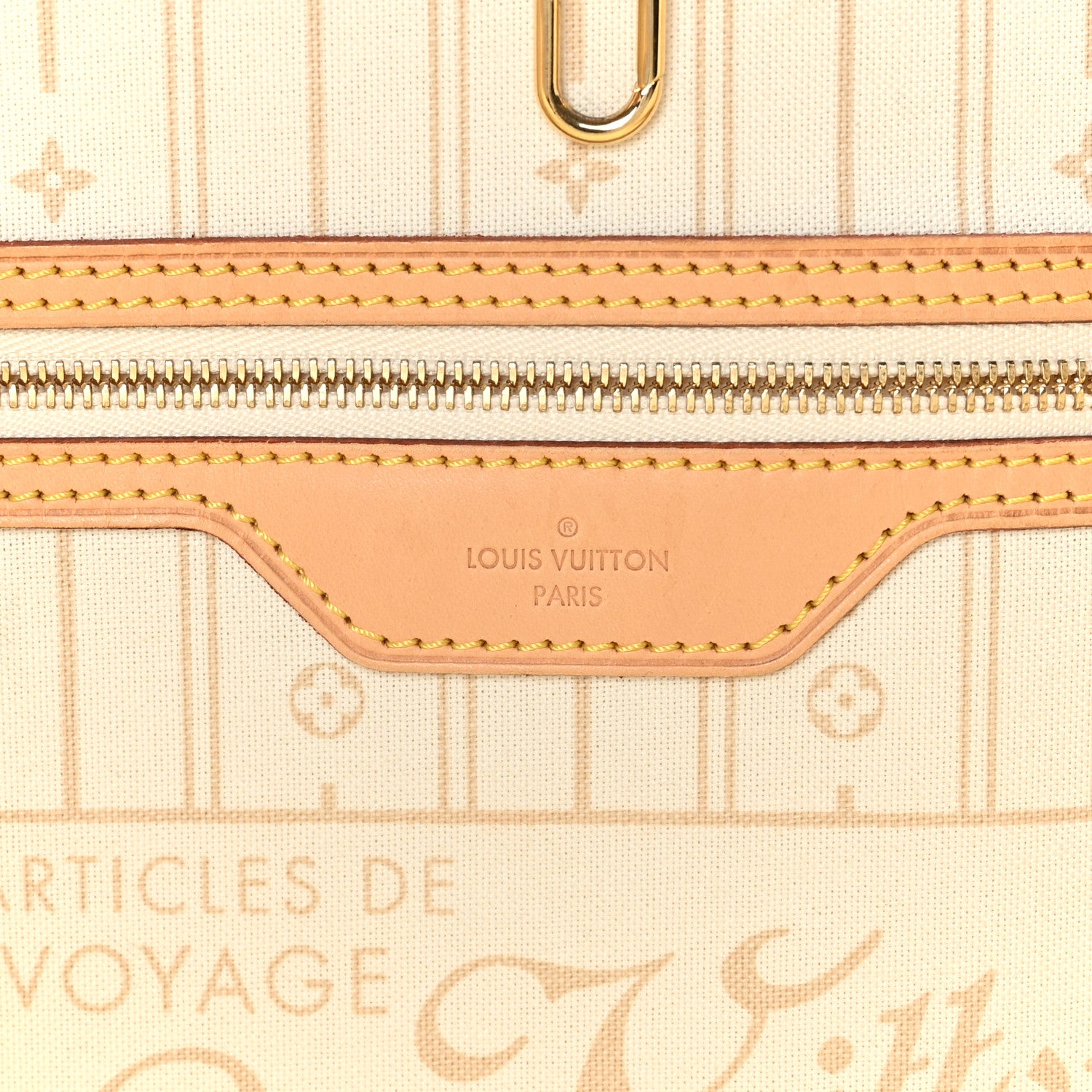 Louis Vuitton Damier Azur Neverfull GM 6 of 9