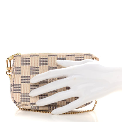 Louis Vuitton Damier Azur Mini Pochette Accessories 2 of 8