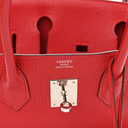 Hermes Togo Birkin 30 Rouge Vif 5 of 9