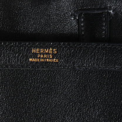 Hermes Veau Gulliver Kelly Retourne 28 Black 3 of 28