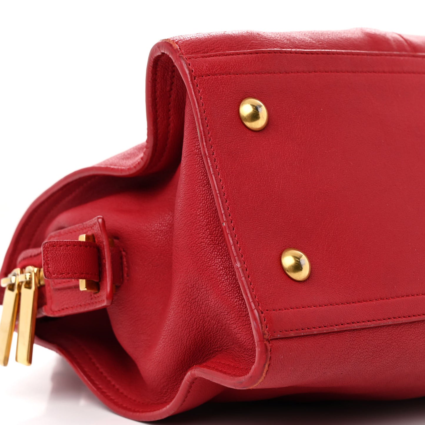 Sheepskin Small Cabas ChYc Rouge Orient