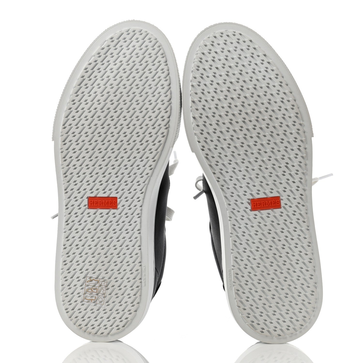 Hermes Calfskin Day Sneakers 39 Black 5 of 9