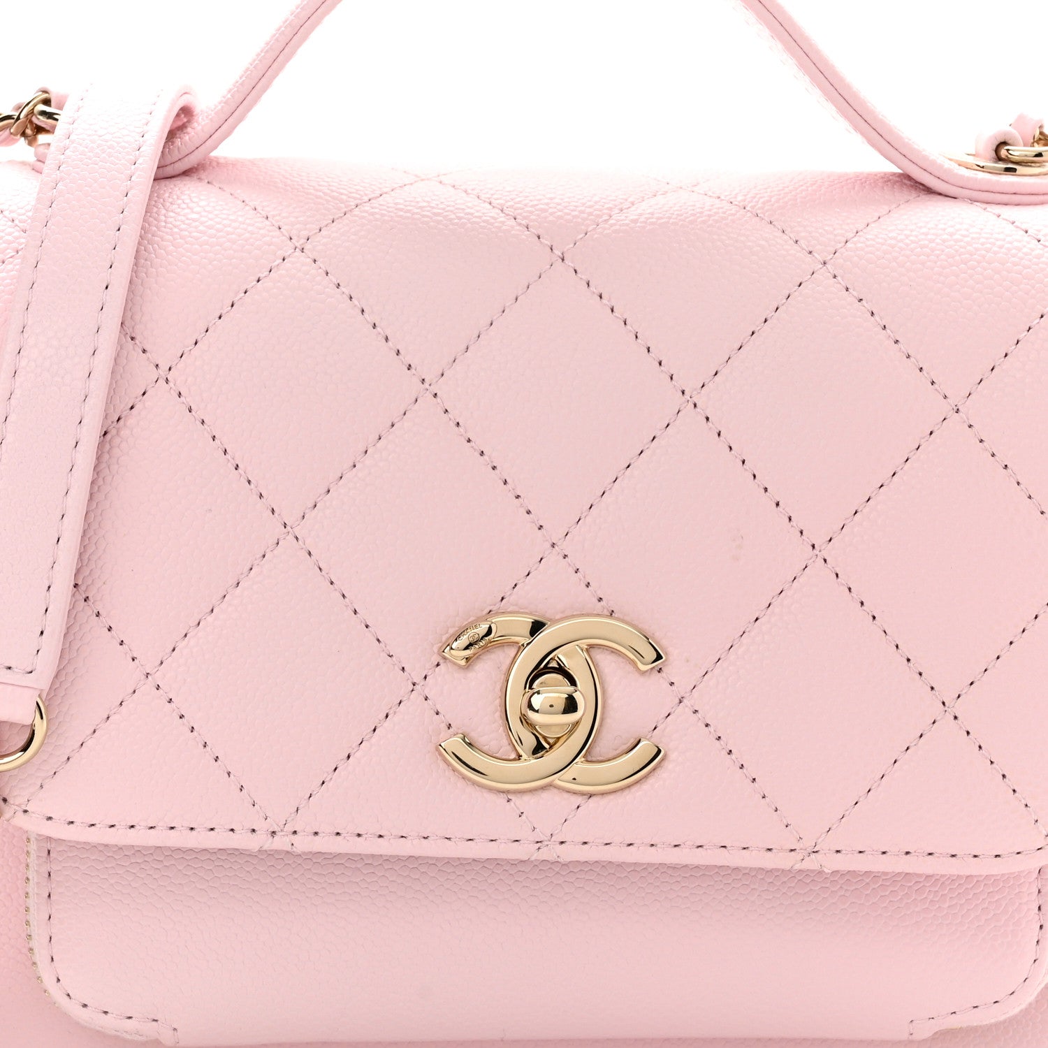 Chanel Caviar Quilted Small Business Affinity Flap Light Pink 8 of 10