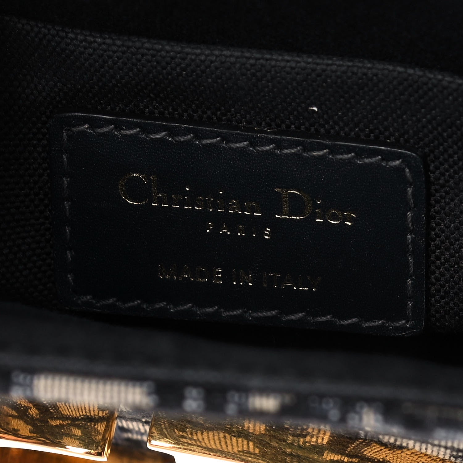 Christian Dior Oblique 30 Montaigne Box Bag Blue 5 of 13