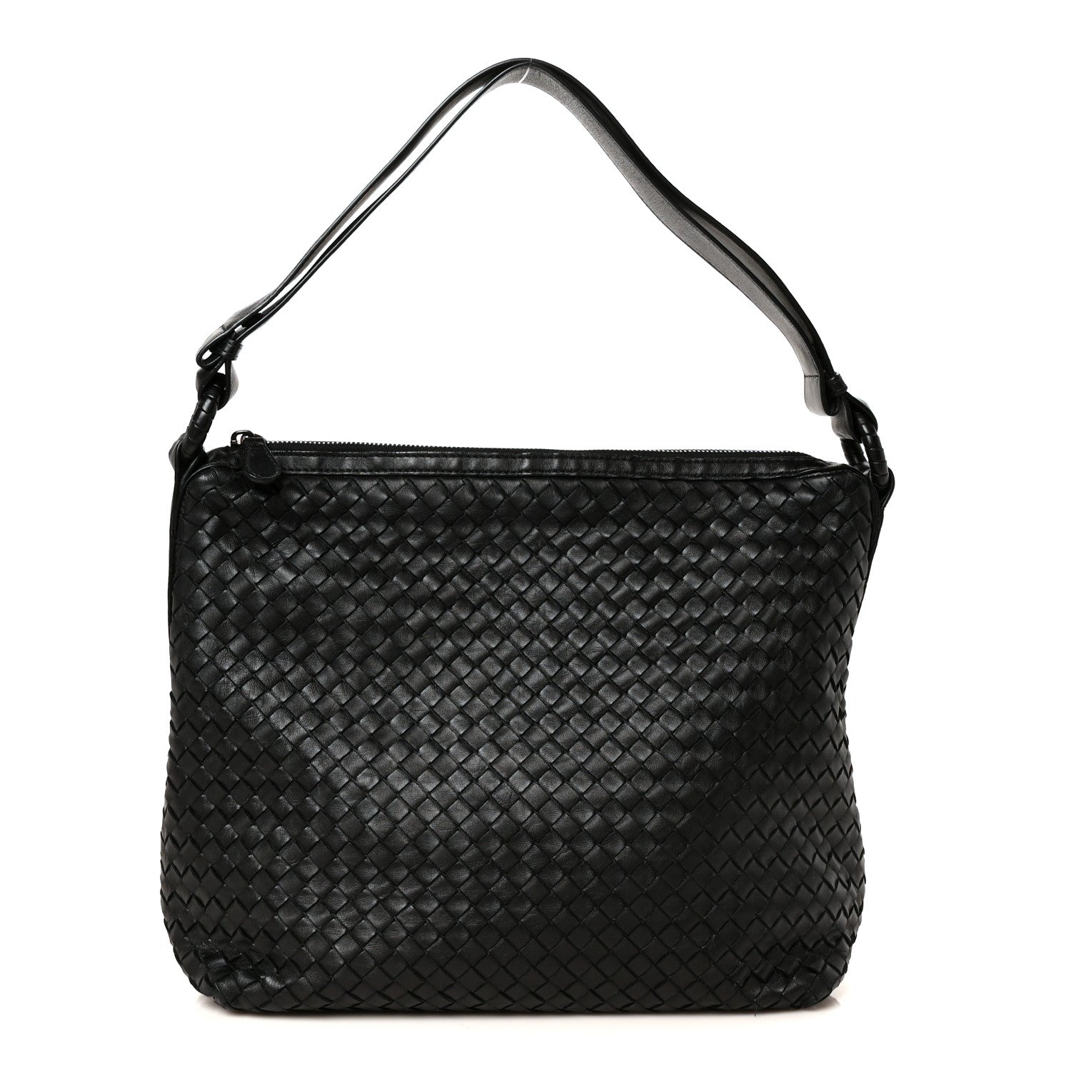 Bottega Veneta Nappa Intrecciato Hobo Black 1 of 12