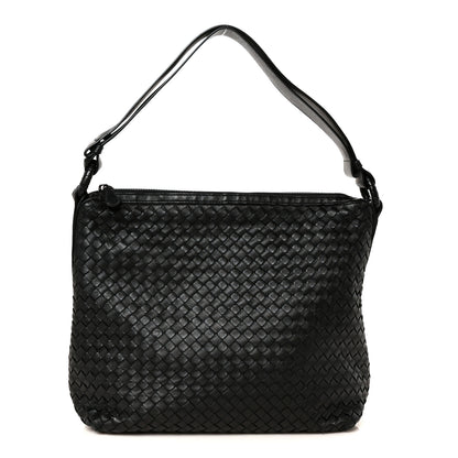 Bottega Veneta Nappa Intrecciato Hobo Black 1 of 12