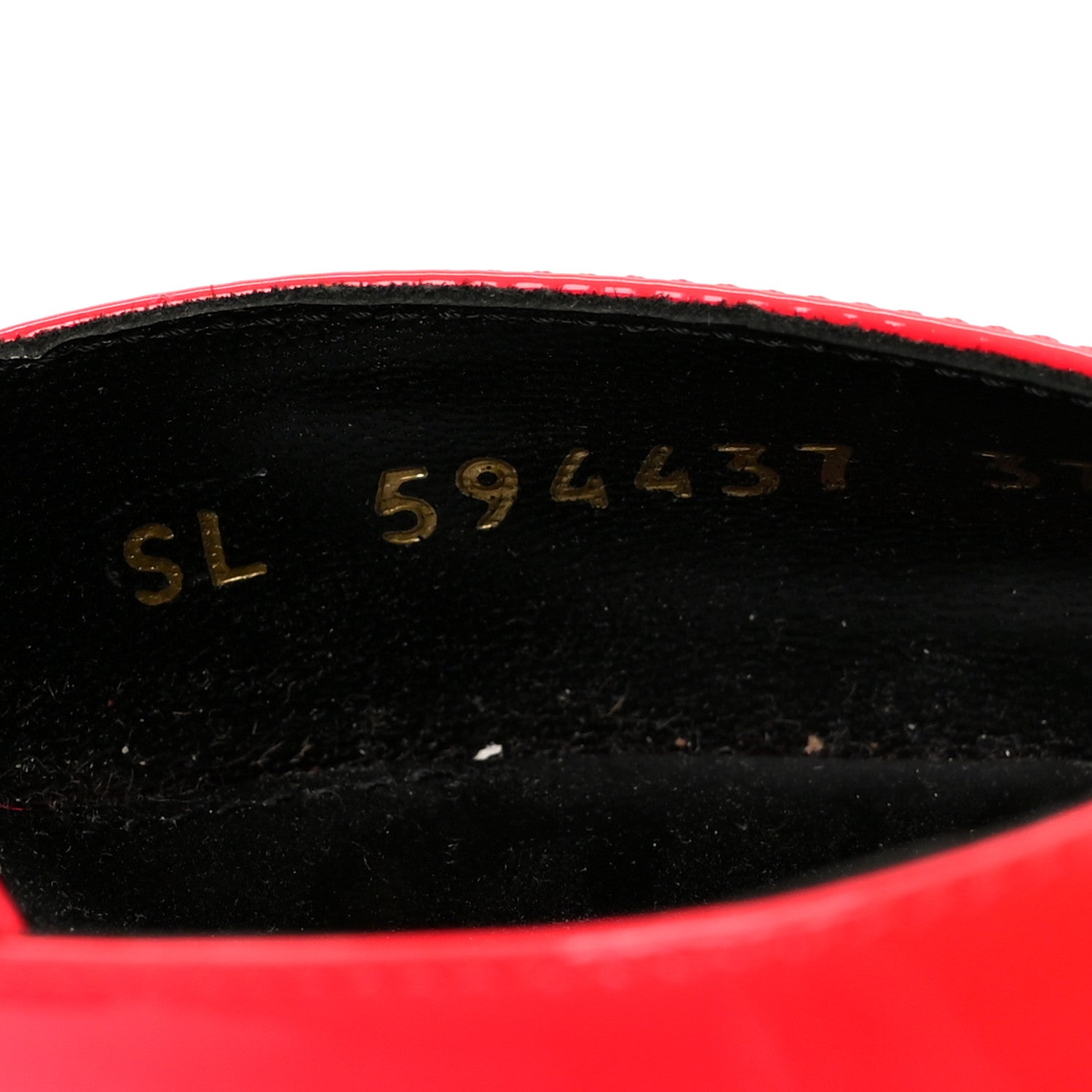 Saint Laurent Patent Anja 105 Ankle Strap Pointed Pumps 37 Fuxia Fluo 9 of 9